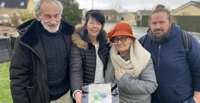 photo  marc lumat, mylène, isabelle térésa et sébastien paris, de l’association solidarité numérique argentan.  &copy;  ouest-france 