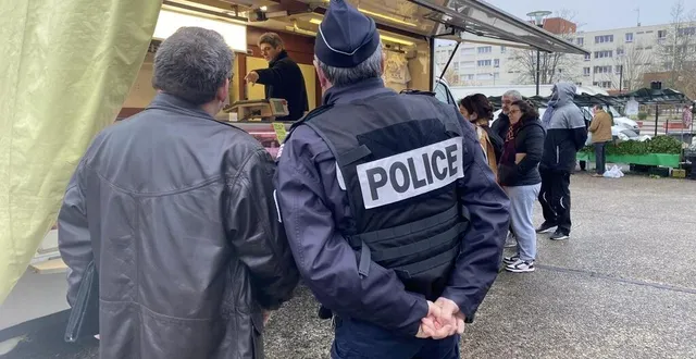 photo  lors du contrôle organisé dans le quartier de perseigne, à alençon.  &copy;  ouest-france 