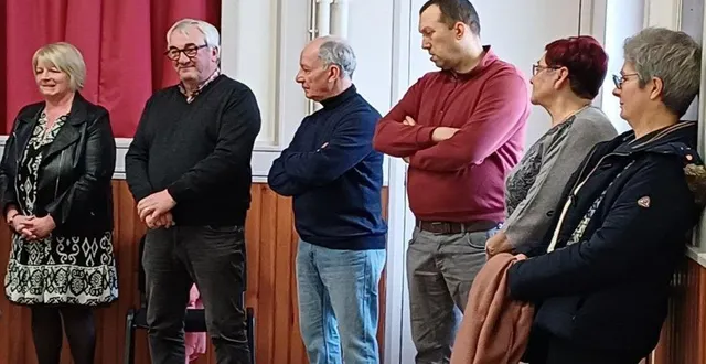 photo  agnès laigre, conseillère départementale ; françois roumier, adjoint ; gilles bellon, jacinthe gripon, marie-france huet et estelle mirande.  &copy;  ouest-france 