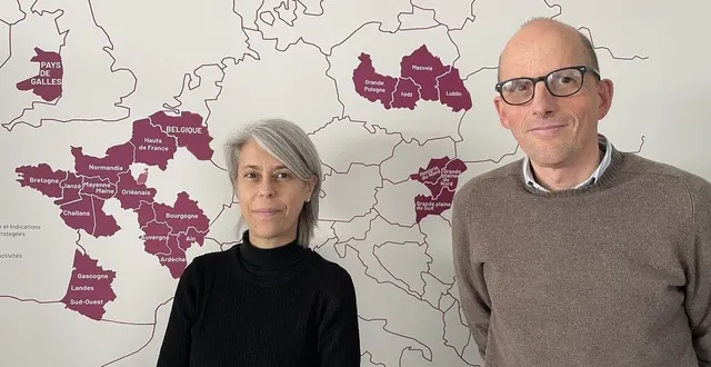 photo  muriel cabaret et arnould de ravinel, responsables des ressources humaines de ldc à sablé, entendent renouveler l’expérience du partage culinaire en 2024.  &copy;  le maine libre 