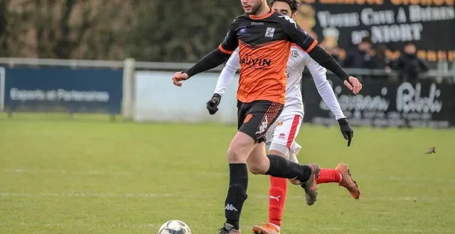 photo  échiré, le 3 décembre. corentin gallic et les tangos devront faire mieux pour s’extirper du bas de tableau.  &copy;  co – jordan magneron 