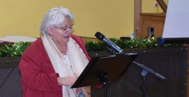 photo  myriam morand, maire, a présenté ses vœux.  &copy;  le maine libre 