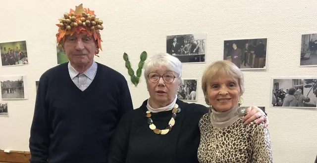 photo  jean-claude andré le roi ; annick lefèvre la reine ; dany houdemon la dauphine.  &copy;  le maine libre 
