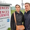photo  émilie cadieu, aide-soignante, et camille guineheux, sage-femme, sont à l’origine du collectif « ensemble pour la maternité » du pôle santé sarthe et loir, situé entre sablé-sur-sarthe et la flèche (sarthe). 