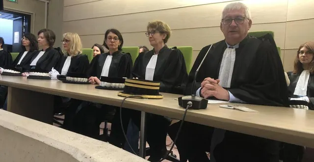 photo  président du tribunal judiciaire, françois génicon compose toujours avec un manque de moyens et d’effectifs.  &copy;  ouest-france 