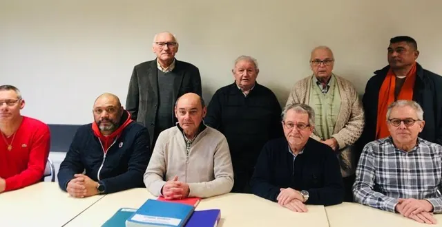 photo  le président de l’unc de neuville, alex hoareau, a été réélu lors de l’assemblée générale ordinaire.  &copy;  le maine libre 