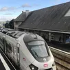 photo la gare de vire normandie où passe le train paris-granville.