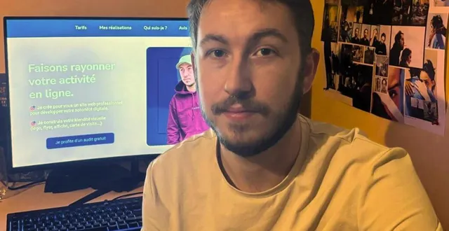 photo  étudiant en web-marketing à rennes, anthony gautier a décidé de mettre ses connaissances au service des commerçants d’alençon.  &copy;  dr 
