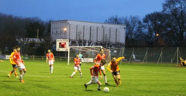 photo  les fléchois ont tenu le choc contre ancenis.  &copy;  le maine libre 