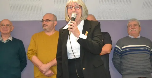 photo  martine crnkovic, maire de louailles, a annoncé le projet de création d’une maison des assistantes maternelles.  &copy;  le maine libre 