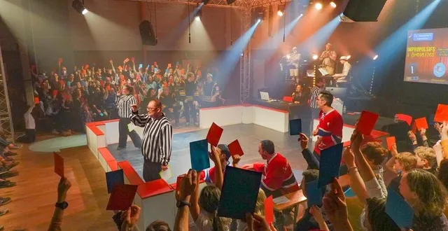 photo  un match d’impro avec tictac impro.  &copy;  csl 