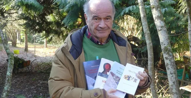 photo  patrick vincelet ne cesse d’écrire et collectionne les prix  &copy;  ouest-france 