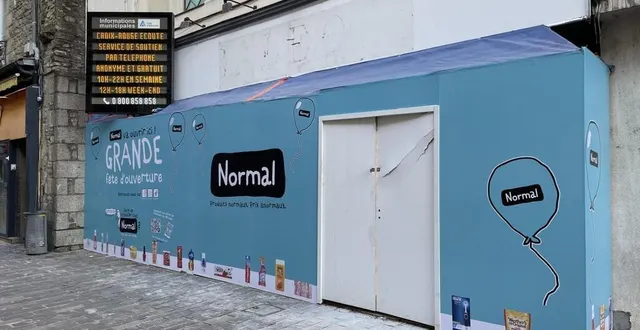 photo  l’enseigne de discount normal a commencé les travaux aux 2-6 rue aux sieurs à alençon.  &copy;  ouest-france 