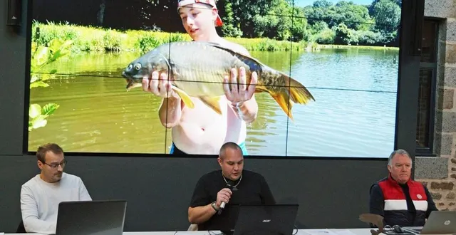 photo  de gauche à droite : frank daligaux, secrétaire de la gaule tinchebrayenne, l’association de pêche de tinchebray-bocage (orne) ; patrice gautier, président ; michel legentil, trésorier.  &copy;  ouest-france 