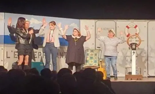 photo  le théâtre du haut-maine a donné une représentation au profitde l’association leucémie espoir 72.  &copy;  le maine libre 