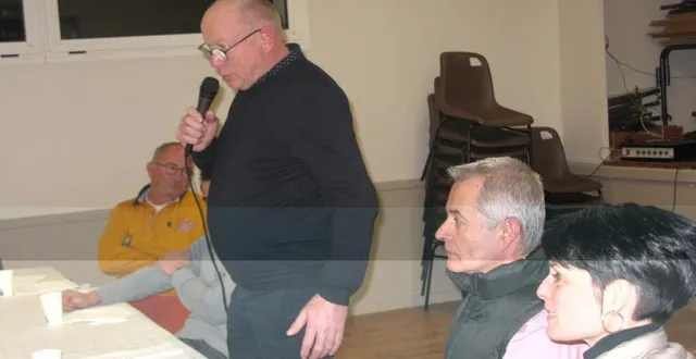 photo  lors de la présentation des vœux  &copy;  ouest-france 