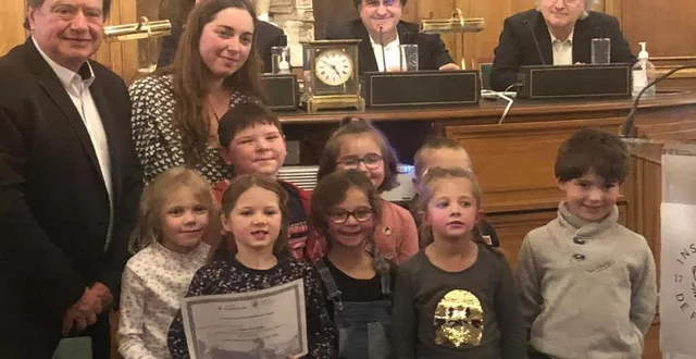 photo  le travail des élèves récompensé.  &copy;  ecole 