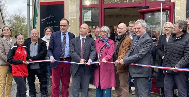 photo  ouvert en juillet 2023, le commerce avait été inauguré au mois de novembre.  &copy;  mairie de crosmières 