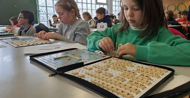 photo  vingt-sept élèves de ce2-cm1 et cm2, venant de cinq écoles sarthoises, ont participé à la compétition.  &copy;  ouest-france 