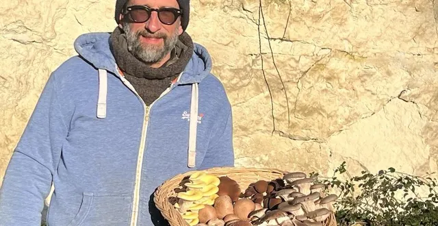 photo  alexis fouqueray est l’un des quatre producteurs sarthois de champignons et propose une large gamme.  &copy;  yanne boloh 