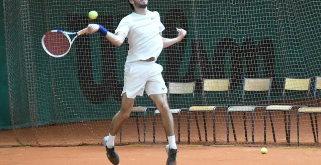 photo  quentin folliot, lauréat du tournoi cngt de coulaines 2024.  &copy;  le maine libre 