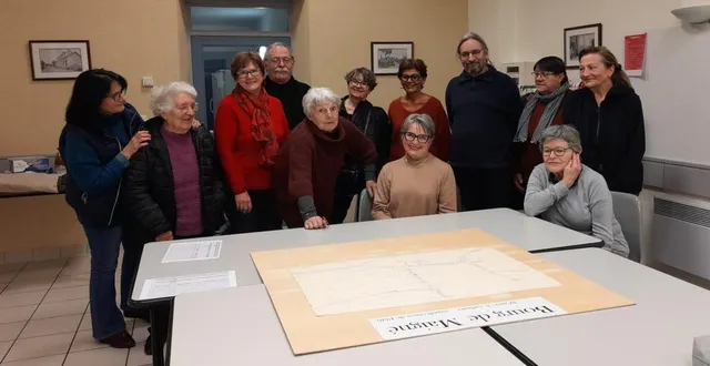 photo  les adhérents de l’association histoire et patrimoine de maigné réunis en assemblée générale.  &copy;  le maine libre 