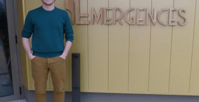 photo  antoine guitton, chargé de l’administration, de la communication et de la logistique d’émergences.  &copy;  le maine libre 