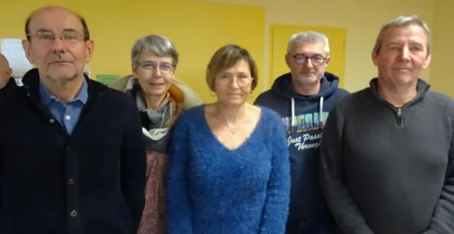 photo  joël mignet, véronique delavault, dominique guichard, thierry egretaud et jean-marie haye.  &copy;  co 