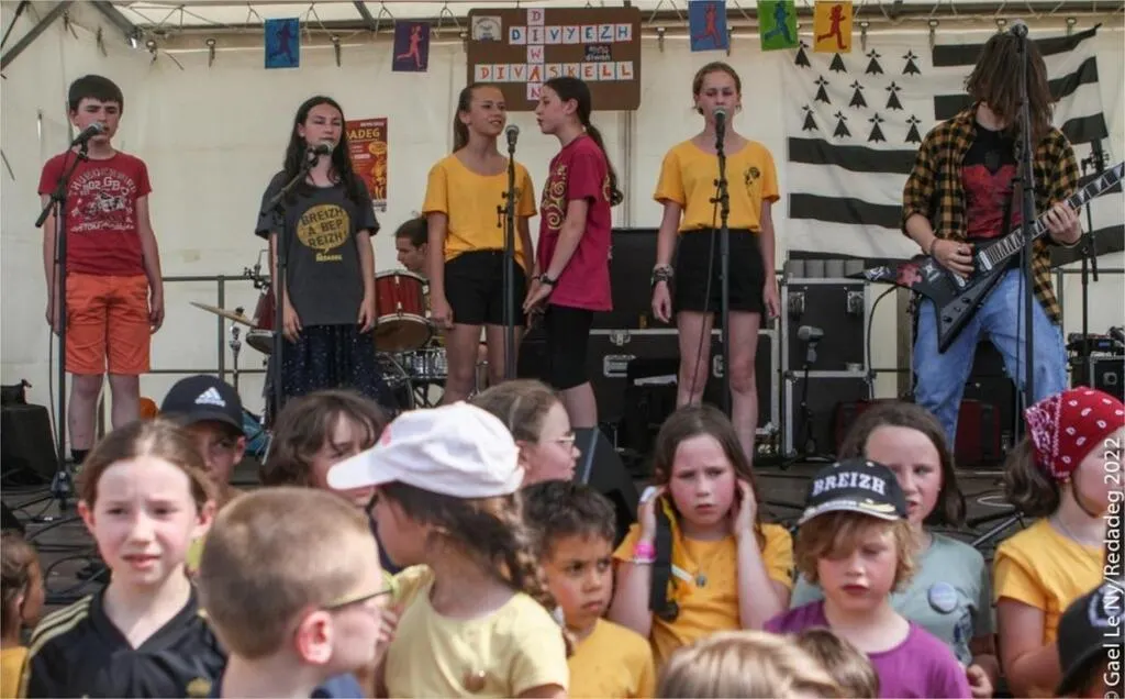 Course Redadeg le collège Diwan JakezRiou de Quimper primé pour sa