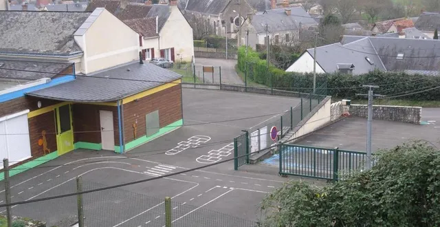photo  l’école du coteau, à mareil-sur-loir, pourrait perdre une classe à la rentrée 2024.  &copy;  ouest-france 