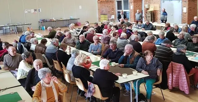 photo  de nombreux adhérents se sont retrouvés pour l’assemblée générale de l’association générations mouvement.  &copy;  le maine libre 