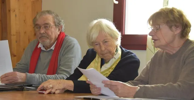 photo  l’occasion pour la présidente d’évoquer le financement en partie du véhicule par l’association.  &copy;  le maine libre 