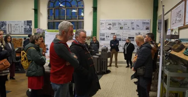 photo  l’exposition itinérante « les lieux de mémoire en sarthe » est visible jusqu’au 11 février.  &copy;  ouest-france 