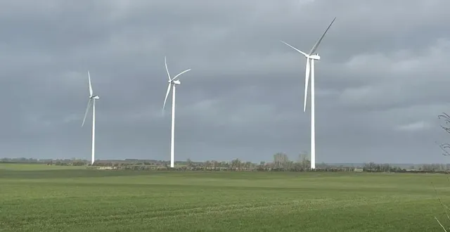 photo  un parc éolien (ici celui de moulins-sur-orne) est envisagé sur le territoire de la commune d’occagnes.  &copy;  archive ouest-france 