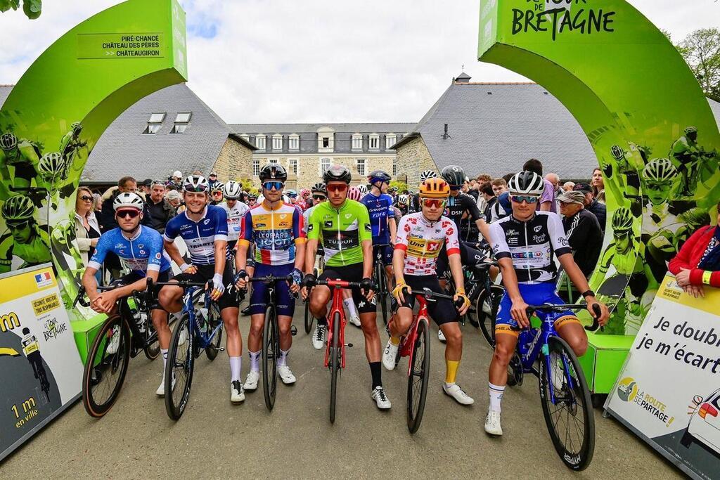 Tour de Bretagne 2024. Départ de LocmariaPlouzané, Dinan pour l