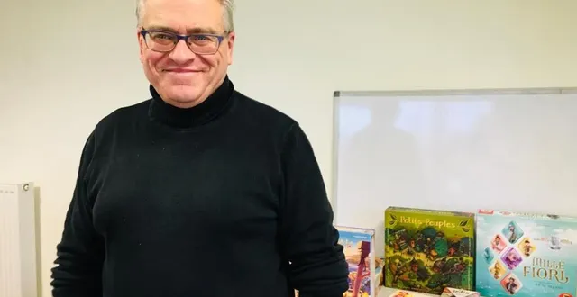 photo  gilles leguennec a animé la nouvelle activité.  &copy;  le maine libre 