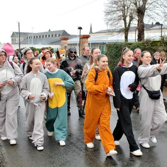 photo de nombreux enfants et adolescents étaient costumés.  ©  ouest-france