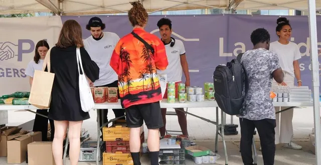 photo  l’association cop1 d’angers organise régulièrement des distributions de repas pour les étudiantes et étudiants précaires.  &copy;  archives ouest-france 