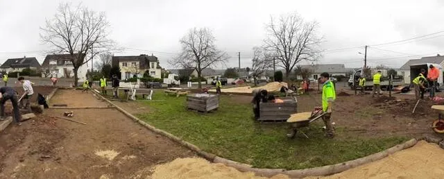 photo  les travaux de réaménagement se sont déroulés du 30 janvier au 2 février.  &copy;  co 