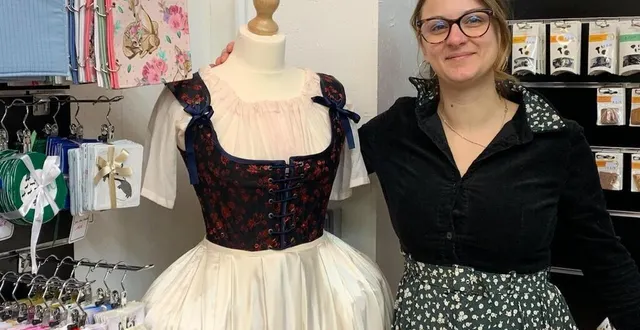 photo  amandine boulay ouvre son atelier de couture vendredi 16 février.  &copy;  le maine libre 