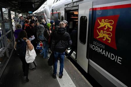 photo À la gare de Caen, dans le Calvados. (Photo d’illustration) Martin Roche/Ouest-France 