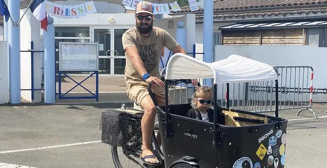 photo  selon l’enquête réalisée, 56 % de la population habitant à moins de cinq minutes à vélo d’une école primaire, « la mobilité scolaire est un levier fort de changement de comportement. » (photo d’illustration)  &copy;  archives ouest-france 