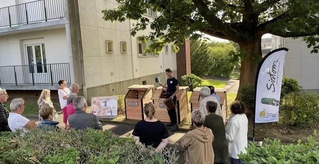 photo  le sirtom déploie peu à peu des composteurs dans le bocage. à briouze, dans l’orne, les conseillers municipaux vont se prononcer sur l’installation de ces bacs.  &copy;  ouest-france 