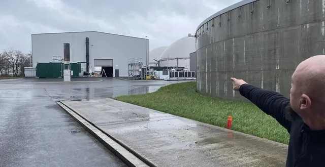 photo  l’unité de méthanisation à saint-mars-d’egrenne, à quelques kilomètres de domfront-en-poiraie, va produire l’équivalent de la consommation énergétique de 4 500 personnes en gaz lorsqu’elle tournera à plein régime.  &copy;  ouest-france 