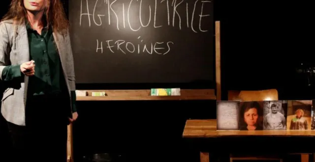 photo  cécile évoque aussi ces femmes agricultrices désormais à la retraite.  &copy;  le maine libre 