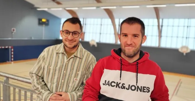 photo  guillaume beunardeau et guillaume lebrun, les responsables d’animation des jeunes de 12 à 17 ans.  &copy;  ouest-france 