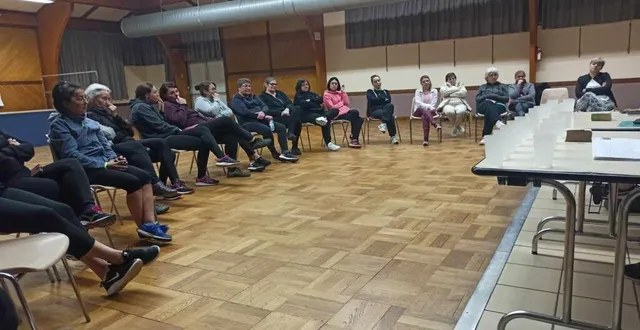 photo  les membres de l’association de gymnastique volontaire se sont retrouvés en assemblée générale  &copy;  ml 