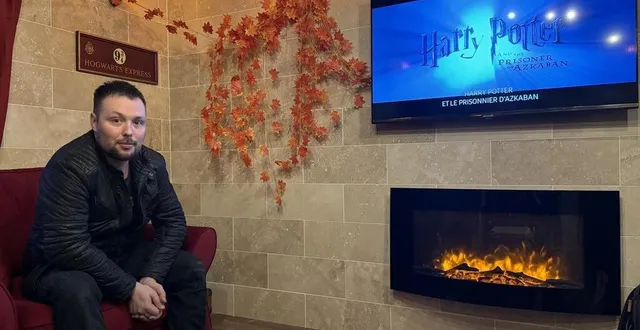 photo  rodrigue goubert a ouvert la maison des sorciers sur l’univers d’harry potter à alençon (orne).  &copy;  ouest-france 