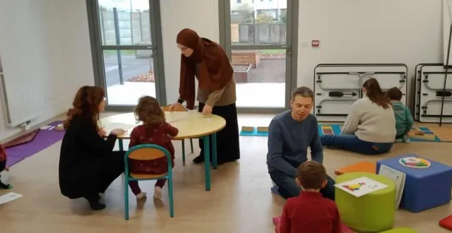 photo  le village pierre-rabhi avait fait appel à solène, auto-entrepreneuse qui propose des ateliers montessori.  &copy;  co 