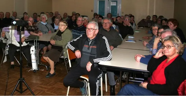 photo  l’assistance très attentive lors de l’assemblée générale.  &copy;  le maine libre 